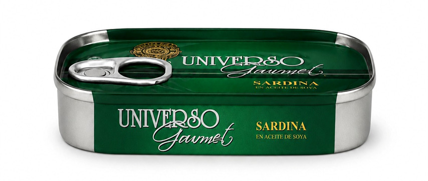 Sardina 1/4 Club en aceite de soya