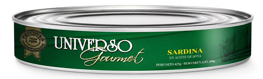 Sardina Oval en aceite de soya
