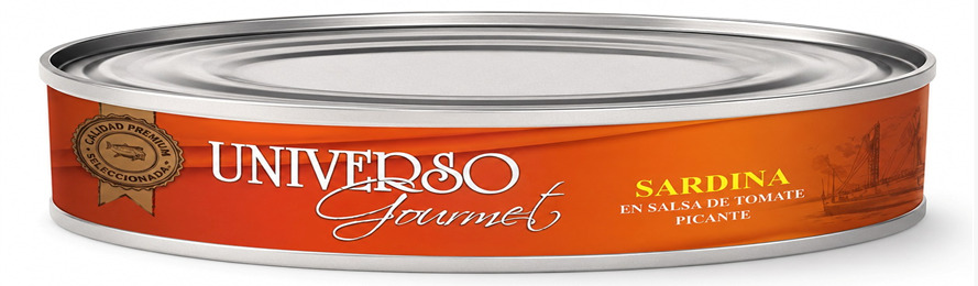 Sardina Oval en salsa de tomate picante