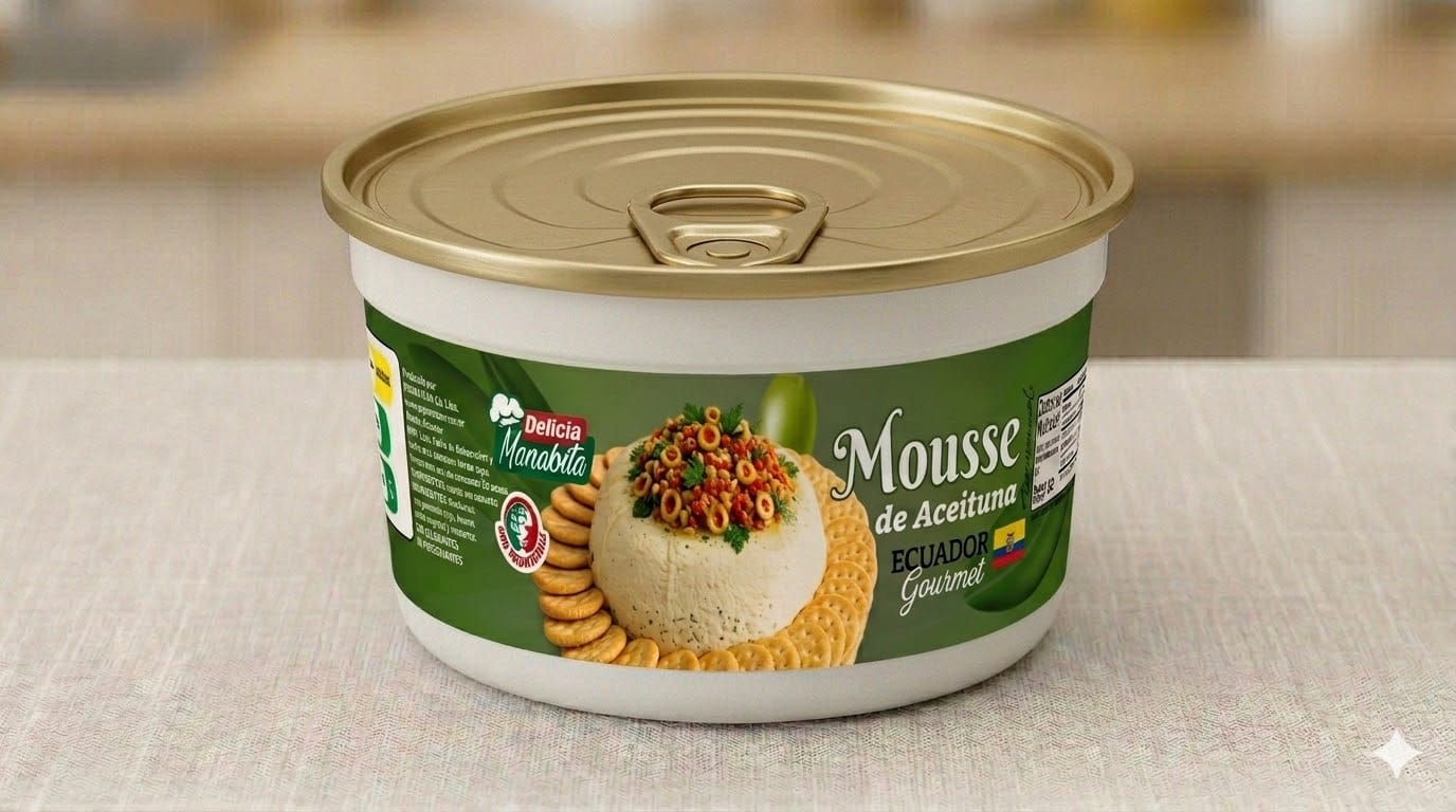 Mousse de aceituna en envase plástico 135 gramos