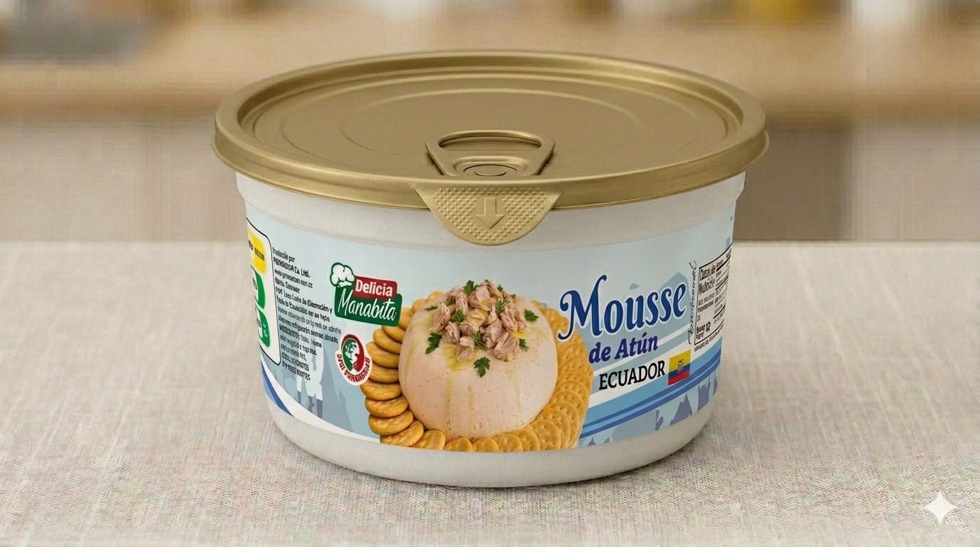Mousse de atún en envase plástico 135 gramos