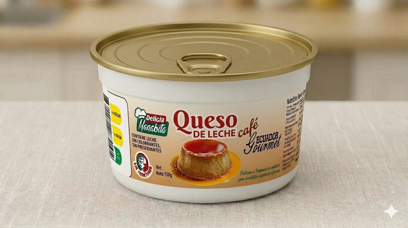 Queso de leche café en paquete híbrido 150 gramos