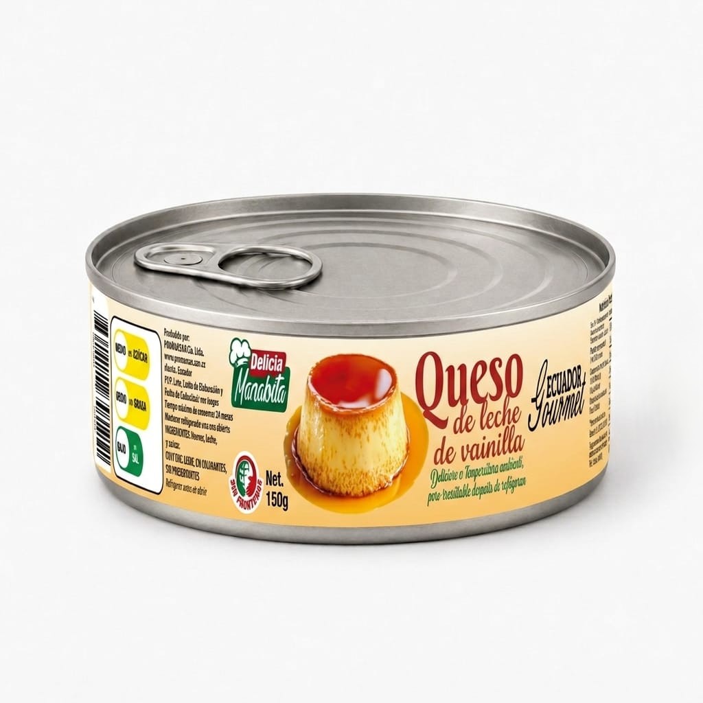 Queso de leche de vainilla